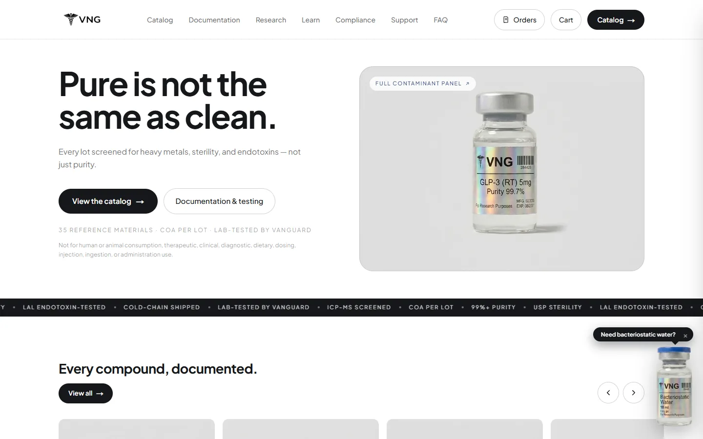 Screenshot of VNG Labs